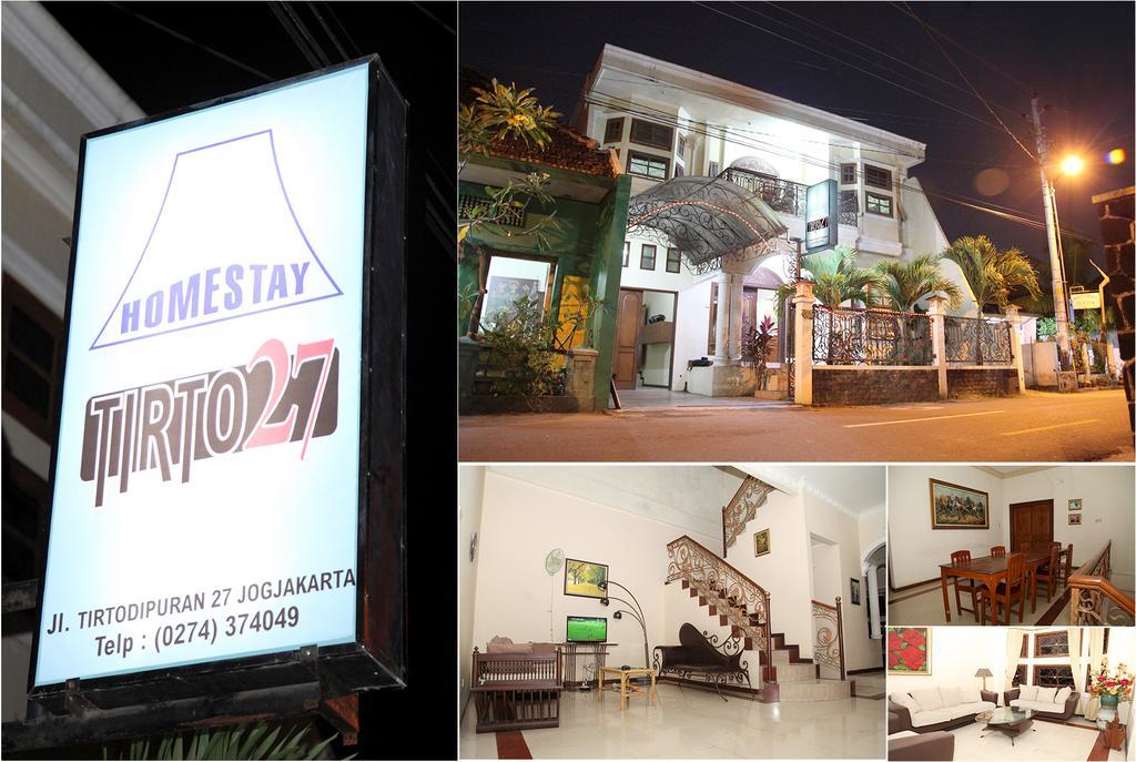 Tirto 27 Homestay Jogjacarta Exterior foto
